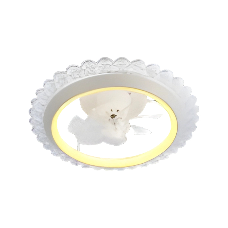 Ventilador de teto oscilante do quarto com luz Ventilador de teto oscilante do quarto com luz
