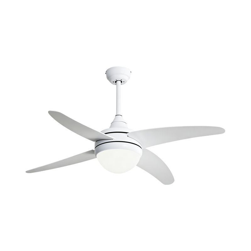 Ventilador de teto de lâmina de madeira compensada com luz Ventilador de teto de lâmina de madeira compensada com luz