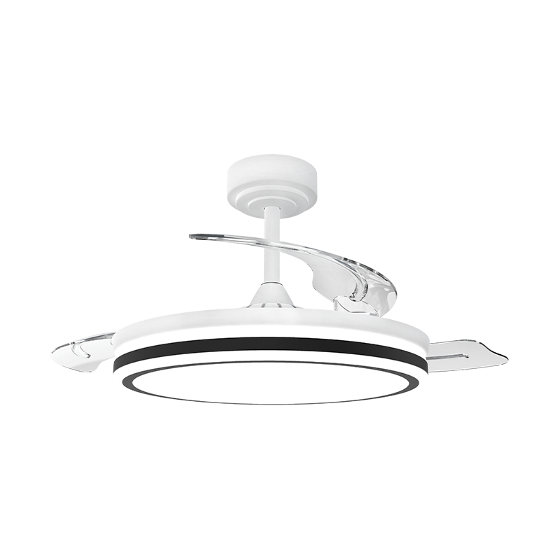 Ventilador de teto retrátil silencioso com lâminas invisíveis Ventilador de teto retrátil silencioso com lâminas invisíveis