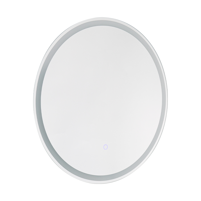 Moldura de alumínio LED Espelho de banheiro retroiluminado com escurecimento inteligente e desembaçamento Moldura de alumínio LED Espelho de banheiro retroiluminado com escurecimento inteligente e desembaçamento